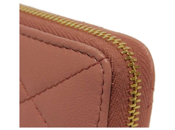 Cartera compacta Yves Saint Laurent Cassandra Rosa Beige - vista 27