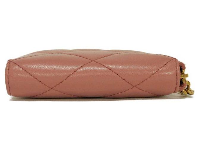 Cartera compacta Yves Saint Laurent Cassandra Rosa Beige - vista 30