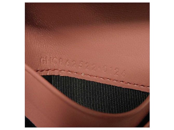 Cartera compacta Yves Saint Laurent Cassandra Rosa Beige - vista 8