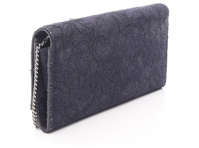 Borsa Jimmy Choo Milla Navy Blu navy - vista 2