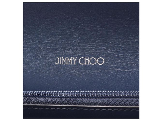 Borsa Jimmy Choo Milla Navy Blu navy - vista 4