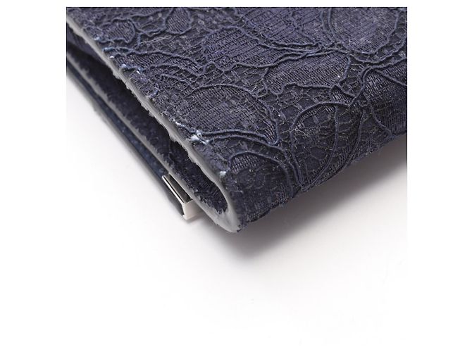 Borsa Jimmy Choo Milla Navy Blu navy - vista 5