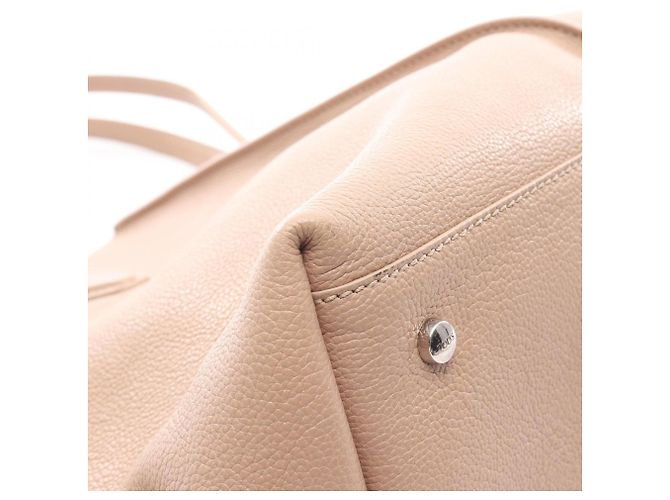 Borsa Tote Tod's Joy in pelle rosa - vista 7