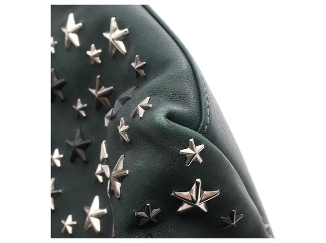 Borsa Tote Jimmy Choo PIMLICO S Verde - vista 5