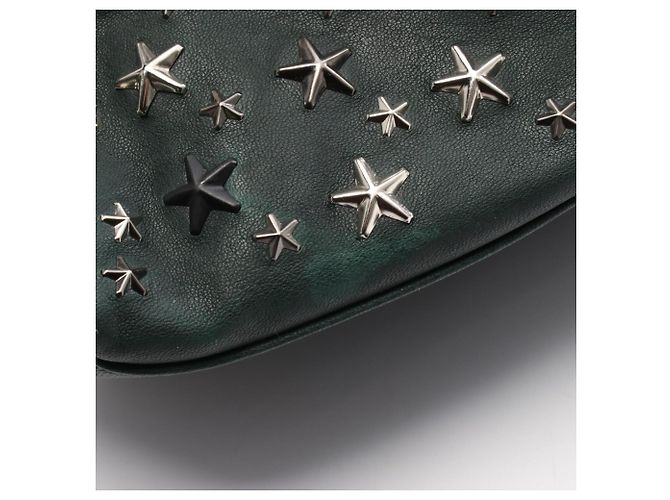 Borsa Tote Jimmy Choo PIMLICO S Verde - vista 7