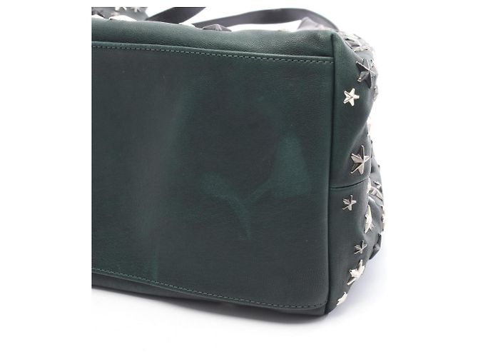 Borsa Tote Jimmy Choo PIMLICO S Verde - vista 9