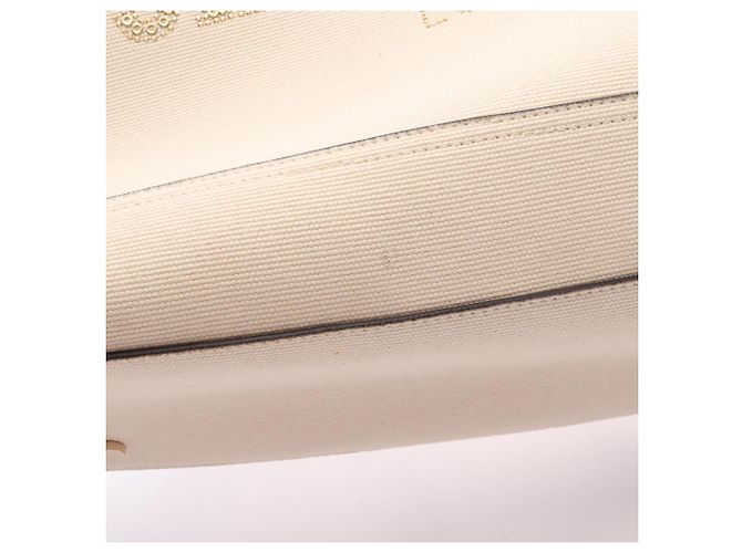 Borsa Tote Jimmy Choo marrone e avorio Crudo - vista 6