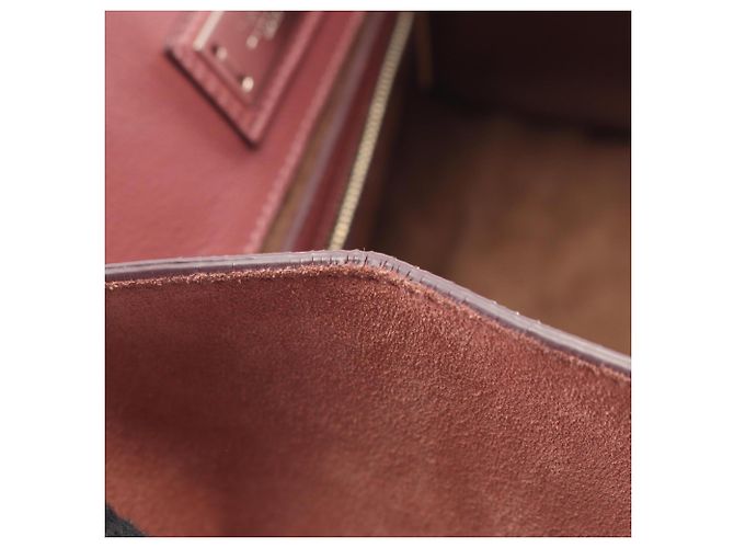Borsa in pelle scamosciata Jimmy Choo Rosa - vista 5