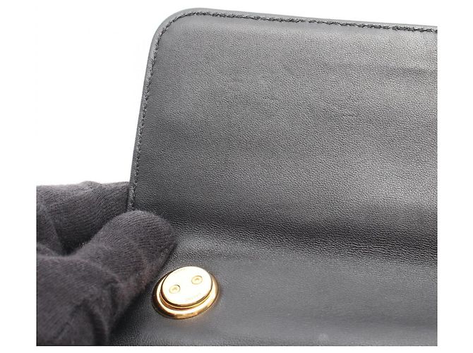 Céline Borsa a tracolla Celine Monochrome in pelle nera Nero - vista 5