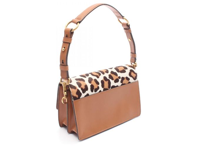 Borsa a tracolla Tod's T-Timeless Marrone - vista 2