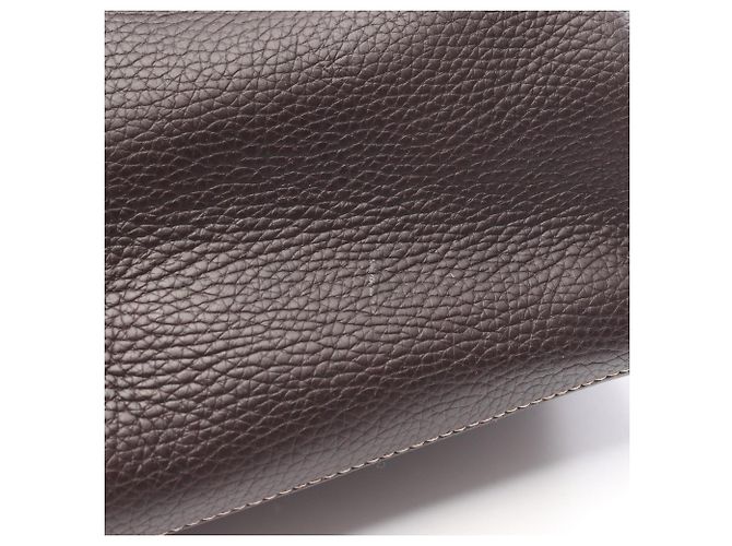 Borsa Tote Tod's in pelle marrone - vista 9