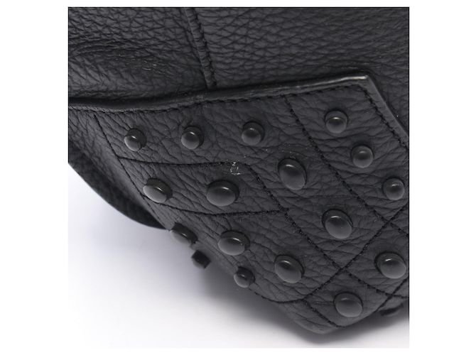 Borsa Tote Tod's Wave in pelle nera Nero - vista 6