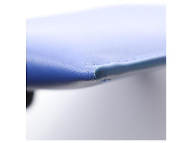 Monedero de piel Burberry en azul - vista 6