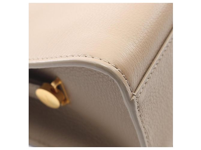 Bally Trapeze Soft Schultertasche Beige - Ansicht 6