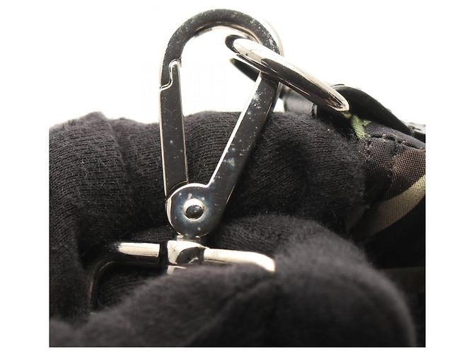 Borsa a spalla Fendi Mamma Baguette Marrone Multicolore Cachi - vista 8