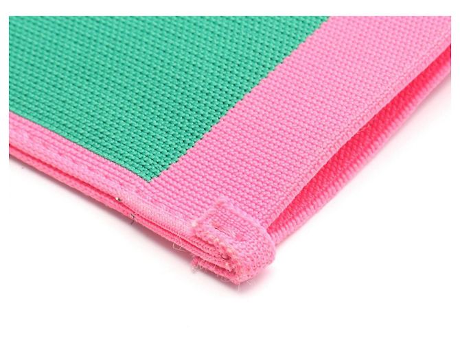 Marni Logo Tote Bag Rosa Grün aus Polyester Pink - Ansicht 6