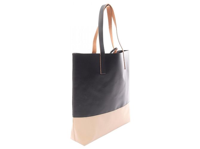 Marni Tribeca Tote Bag Schwarz Beige - Ansicht 2