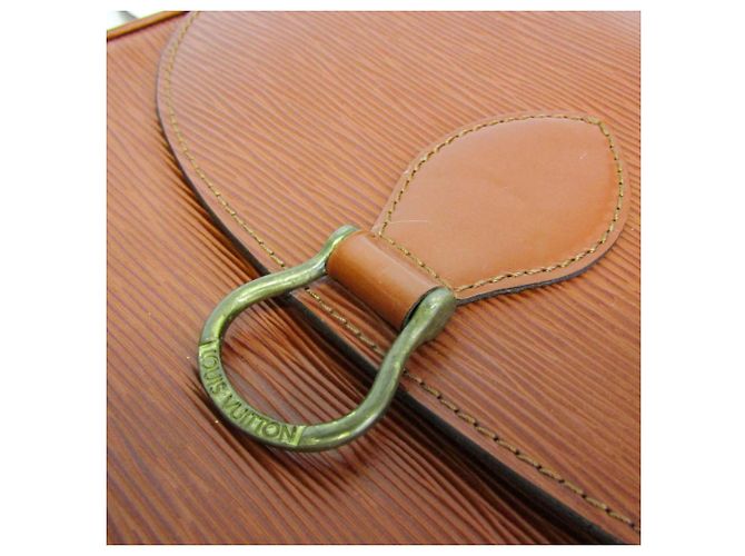 Louis Vuitton Epi Saint Cloud M52193 Schultertasche Braun - Ansicht 10