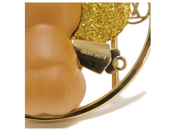 Portachiavi Louis Vuitton Monogram Yellow Giallo Monogramma - vista 13