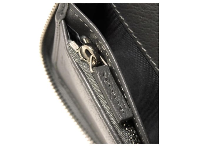 Portafoglio lungo Gucci GG Supreme Marrone Nero - vista 12