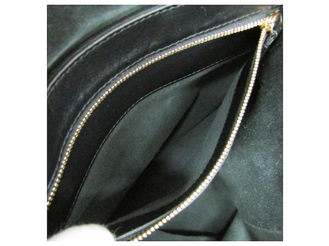 Céline Celine Cabas Horizontal Leder-Tote-Bag für Damen Schwarz - Ansicht 15