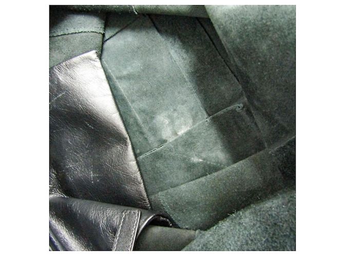 Céline Celine Cabas Horizontal Leder-Tote-Bag für Damen Schwarz - Ansicht 16