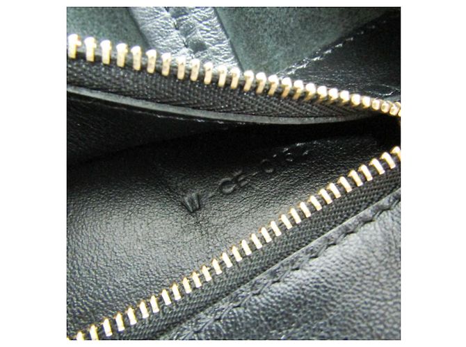 Céline Celine Cabas Horizontal Leder-Tote-Bag für Damen Schwarz - Ansicht 19
