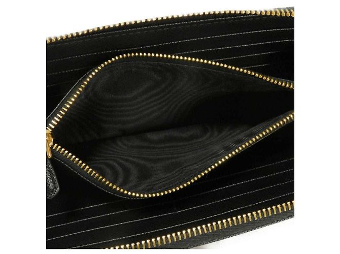 Prada Saffiano Black Langbeutel Schwarz - Ansicht 11