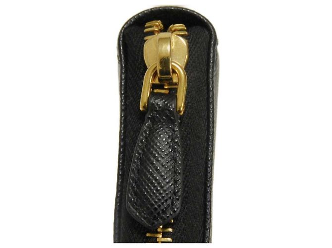 Prada Saffiano Black Langbeutel Schwarz - Ansicht 13
