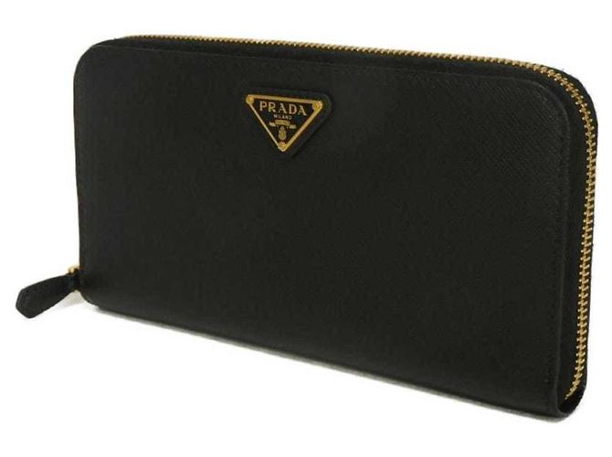 Prada Saffiano Black Langbeutel Schwarz - Ansicht 2
