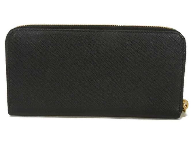 Prada Saffiano Black Langbeutel Schwarz - Ansicht 3