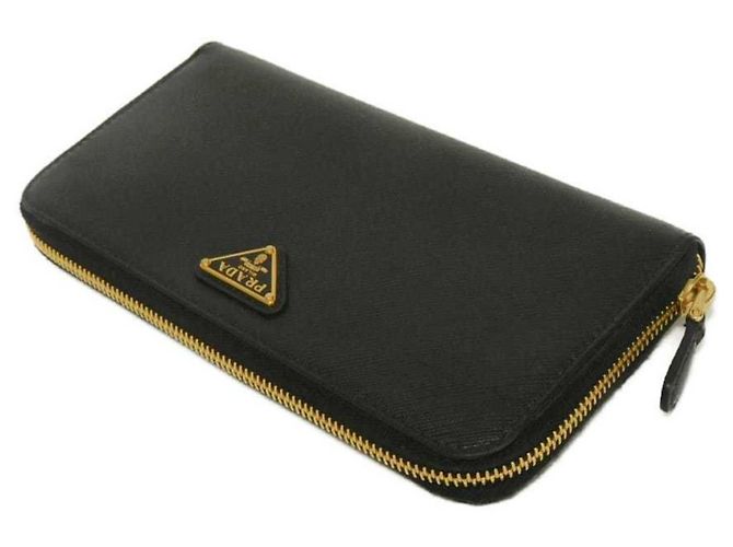 Prada Saffiano Black Langbeutel Schwarz - Ansicht 4