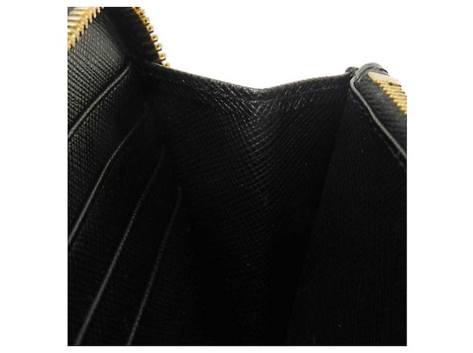Prada Saffiano Black Langbeutel Schwarz - Ansicht 9