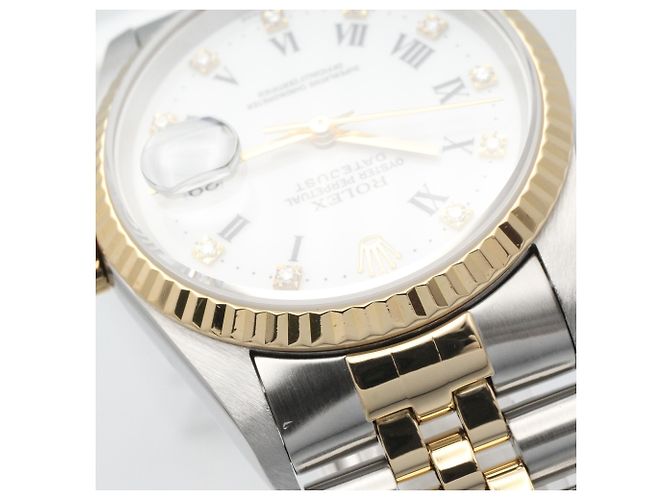 Relógio Rolex Datejust 10P Diamond U-serial - vista 10