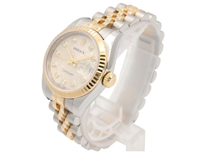 Montre Rolex Datejust 10P Diamond V-serial - vue 2