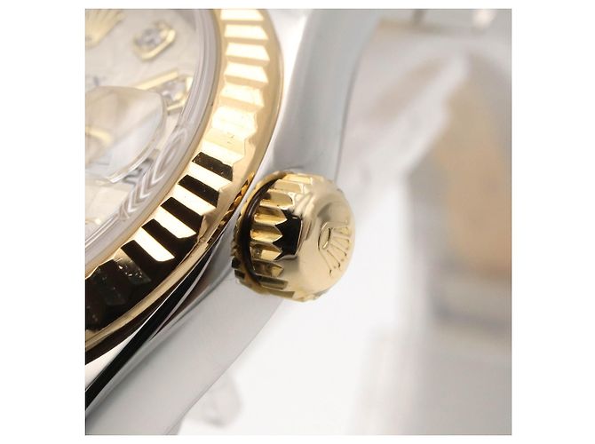 Montre Rolex Datejust 10P Diamond V-serial - vue 6