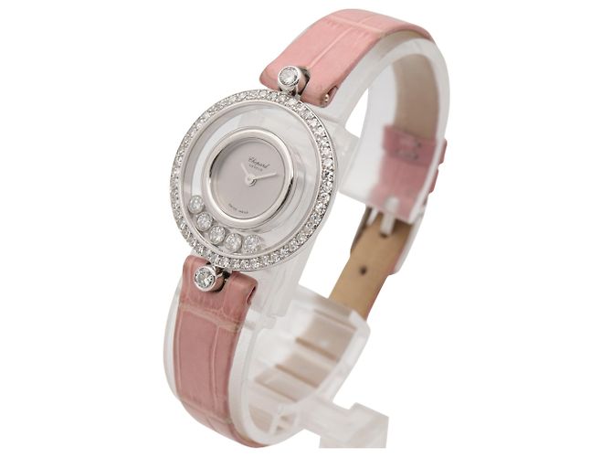 Chopard Happy Diamonds Uhr in 18K Weißgold - Ansicht 2