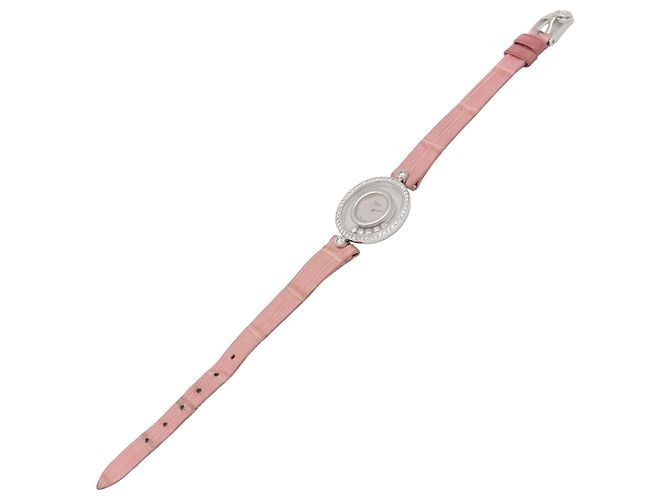 Chopard Happy Diamonds Uhr in 18K Weißgold - Ansicht 4