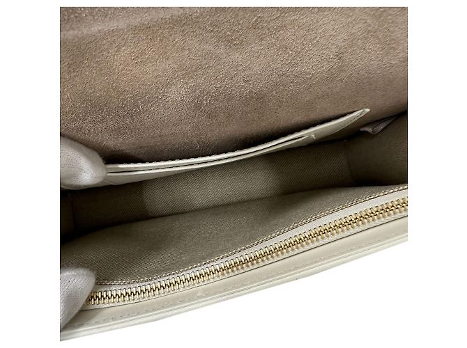 Borsa Jimmy Choo in pelle bianca Bianco - vista 11