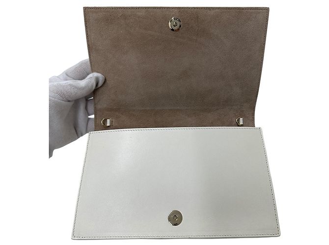Borsa Jimmy Choo in pelle bianca Bianco - vista 9