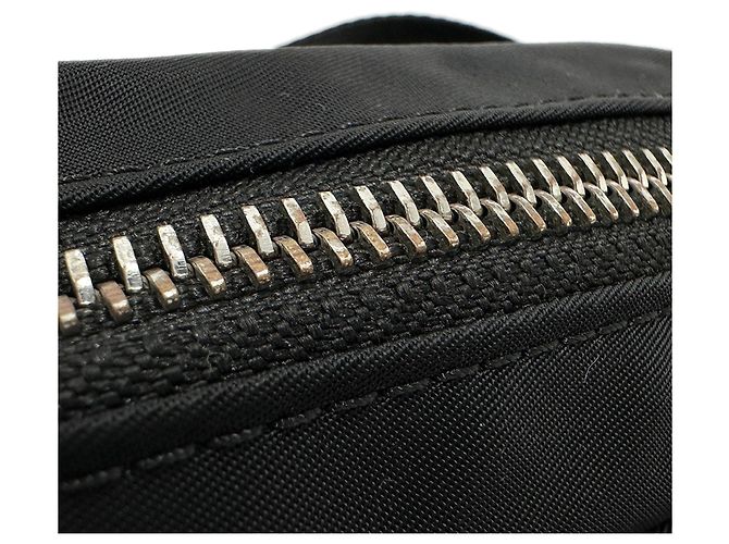 Borsa a mano Burberry in nylon nero - vista 10