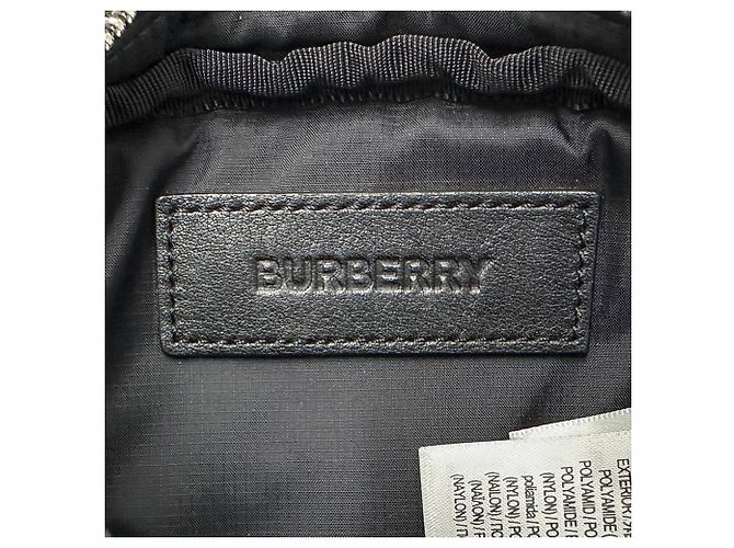 Borsa a mano Burberry in nylon nero - vista 6