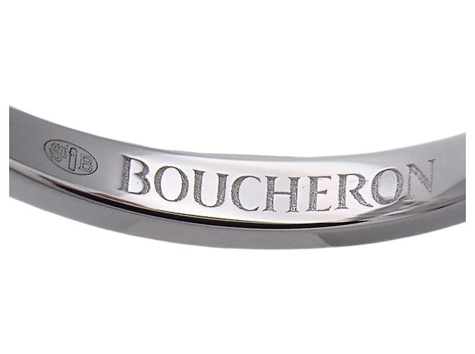 Boucheron Ehering aus 18K Weißgold Golden - Ansicht 6