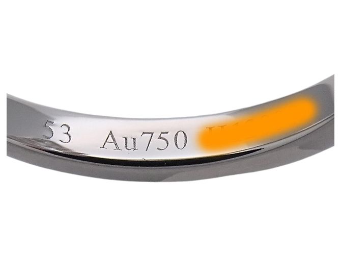Boucheron Ehering aus 18K Weißgold Golden - Ansicht 7