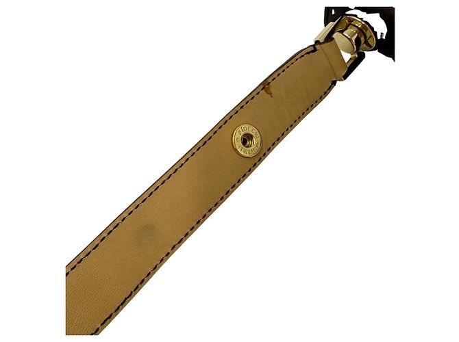 Gancini Borsa a tracolla in pelle marrone Salvatore Ferragamo - vista 10