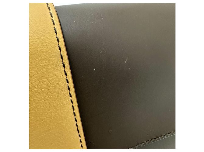 Gancini Borsa a tracolla in pelle marrone Salvatore Ferragamo - vista 9