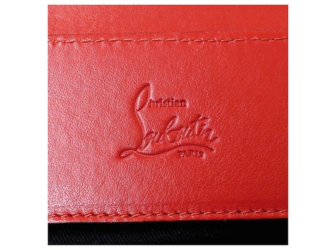 Borsa a mano Christian Louboutin in nylon nero - vista 6