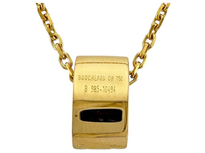 Boucheron Halskette aus 18K Gold und Diamanten - Ansicht 3