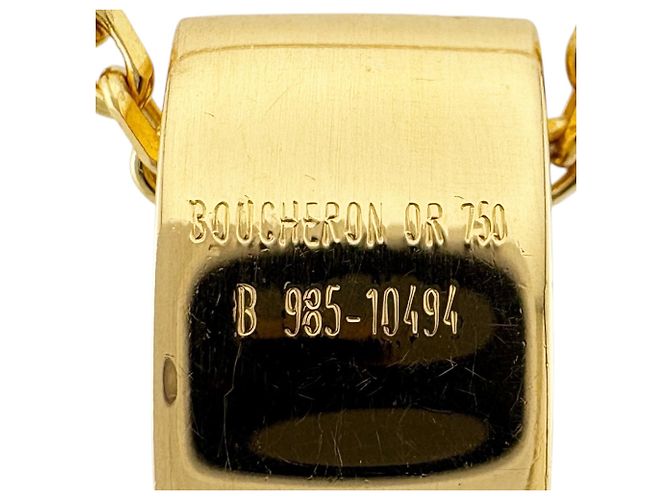 Boucheron Halskette aus 18K Gold und Diamanten - Ansicht 5