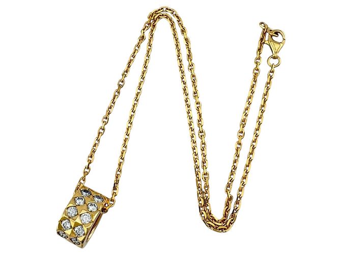 Boucheron Halskette aus 18K Gold und Diamanten - Ansicht 8